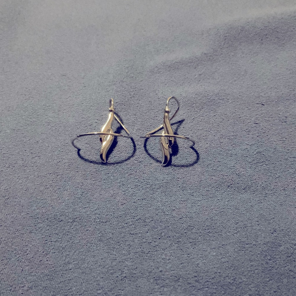 Harry Mason silver earrings